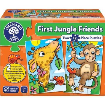 Puzzle First Jungle Friends. Primii prieteni din jungla