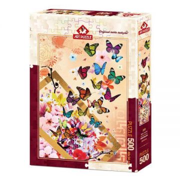 Puzzle Spring Breeze, 500 piese
