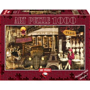 Puzzle Streets Of Paris, 1000 piese