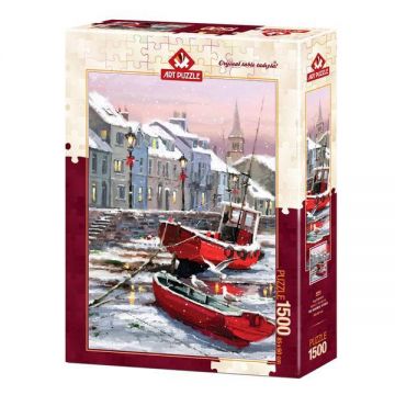 Puzzle Winter's Residents, 1500 piese