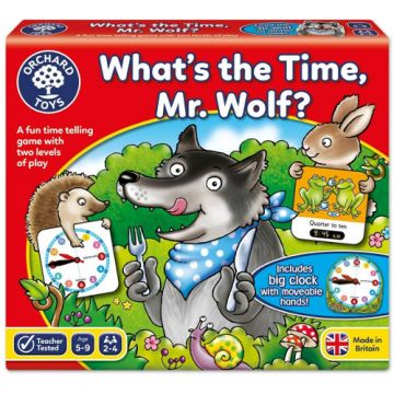 Joc de Societate Orchard Toys Cat este Ceasul Domnule Lup?