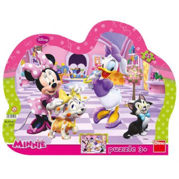 Puzzle Dino cu Rama Minnie si Daisy la Coafor 25 Piese