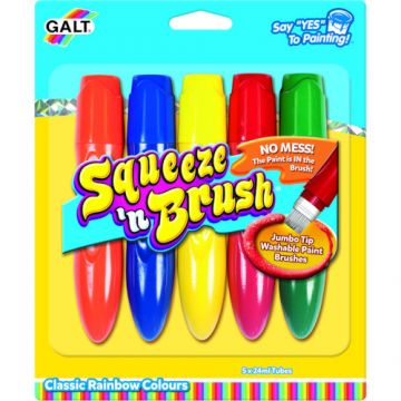 Set 5 Acuarele Lavabile Galt Squeeze'n Brush