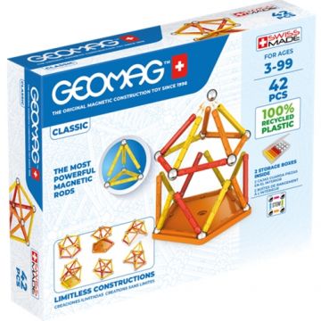 Set de Constructie Geomag Magnetic Green Line 42 Piese