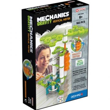 Set de Constructie Geomag Magnetic Mechanics Gravity Vertical Motor, 183 piese