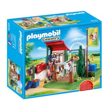 Set de Constructie Playmobil Statie de Ingrijire Cai - Country