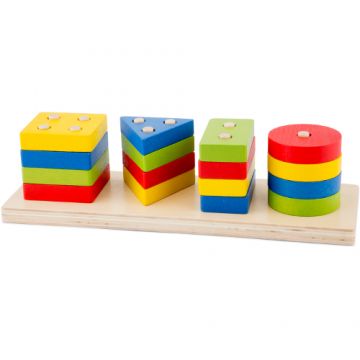 Set de Joaca New Classic Toys Sortator Forme Geometrice si Gulori