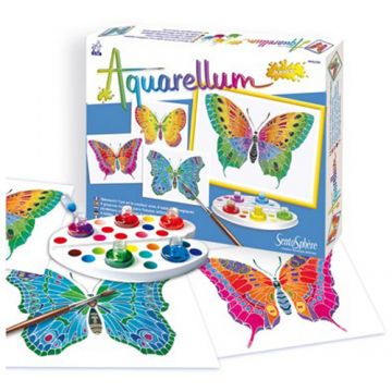 Set Sentosphere Aquarellum Junior Fluturi