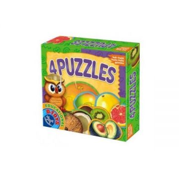 4 Puzzle: Fructe Exotice