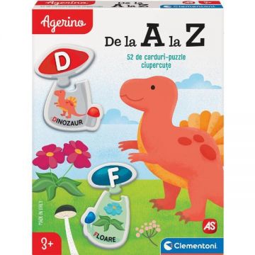 Agerino Puzzle de la a la z in Limba Romana