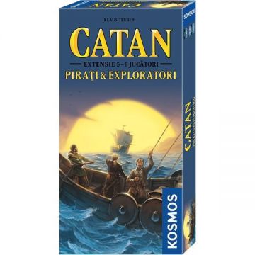 Catan - Extensie 5-6 jucatori pirati si exploratori