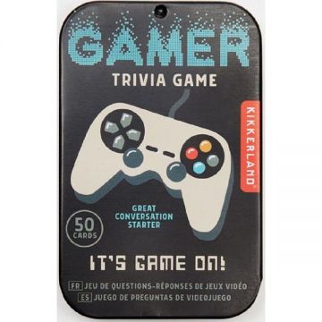 Gamer trivia tin