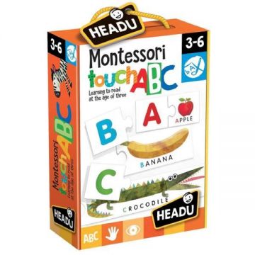 Joc tactil Montessori Abc