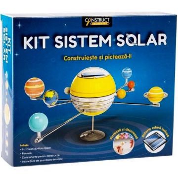 Kit robotica de constructie sistem solar (ro)