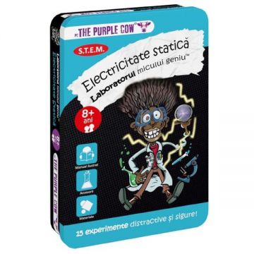 Laboratorul micului geniu - electricitate statica 8+