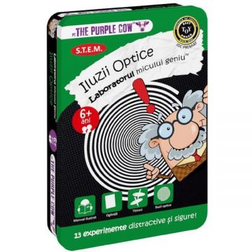 Laboratorul micului geniu - iluzii optice 6+