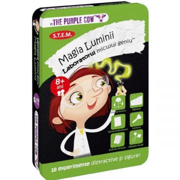 Laboratorul micului geniu - magia luminii 8+