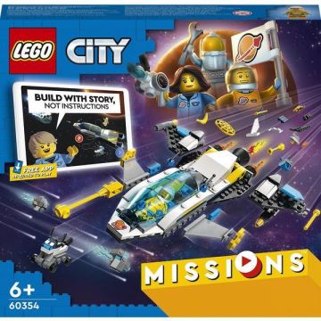 Lego City - Misiuni de explorare spatiala pe marte 6 ani+ (60354)