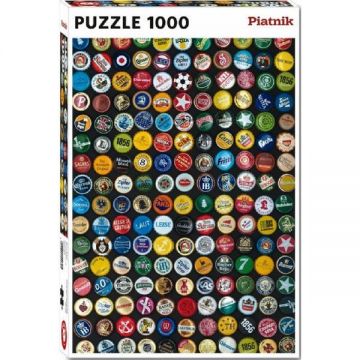 Puzzle 1000. Capace sticle cu bere