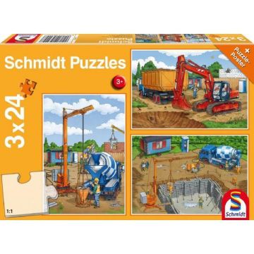 Puzzle 3 in 1. Pe santier
