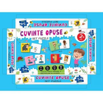 Puzzle 54. Cuvinte opuse