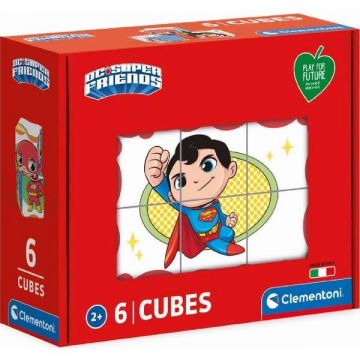 Puzzle 6 cuburi. DC Super Friends