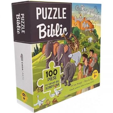 Puzzle biblic 100. Un nou inceput: Arca lui Noe