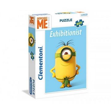 Puzzle Clementoni - Minions - Exhibitionist, 500 piese (60879)