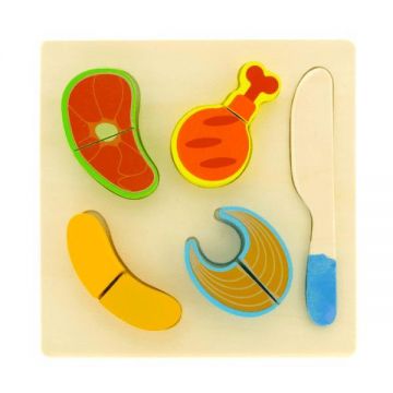 Puzzle de feliat - Alimente, 7Toys