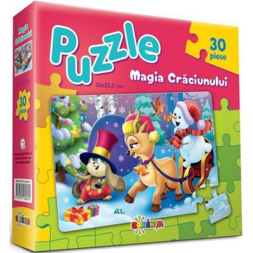 Puzzle - Magia craciunului 30 piese