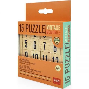 Puzzle numeric din lemn