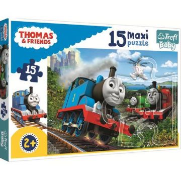 Puzzle trefl 15 maxi thomas - Locomotive in Viteza