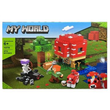 Set de constructie OEM, My World of Minecraft, 272 piese