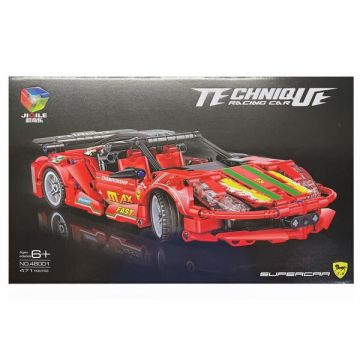 Set de constructie Technique Masina de curse, Supercar 471 piese tip lego