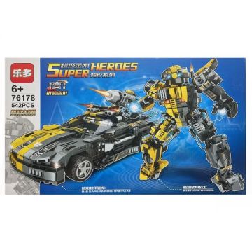 Set de constructie Transformers - Bumblebee, 542 piese