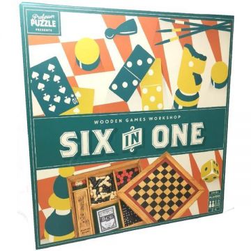 Wooden Games Workshop. Six in One