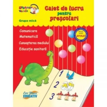 Caiet de lucru pentru preșcolari- grupa mică