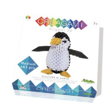 Creagami pinguin Origami 3D CreativaMente