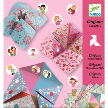Creeaza origami initiere pentru fetite Djeco