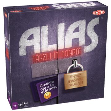 JOC ,, Alias - Tarziu in noapte” cu 4-12 jucatori