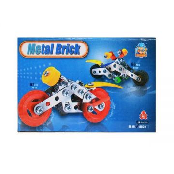 Joc constructii motocicleta, 7Toys