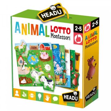 Joc Montessori potriveste animalele Headu