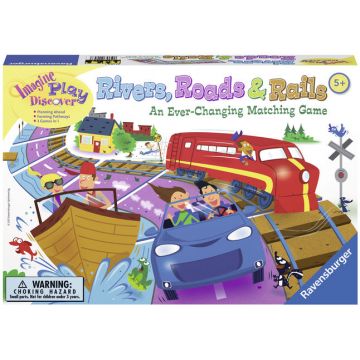 Joc societate Rauri, Drumuri si Cai Ferate Ravensburger