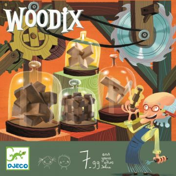 Jocuri logice din lemn Woodix Djeco