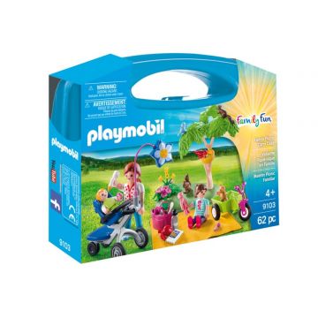 Picnic in familie set portabil Playmobil Family Fun
