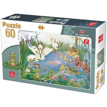Puzzle 60: Animale de pe balta