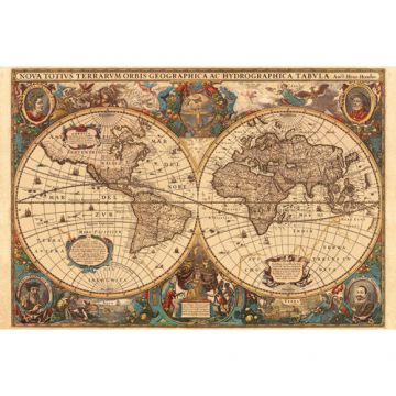 Puzzle adulti harta Lumii 5000 piese Ravensburger