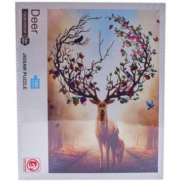 Puzzle carton, Cerb, 1000 piese, 7Toys