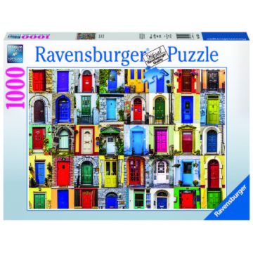 Puzzle copii si adulti Porti 1000 piese Ravensburger