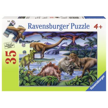 Puzzle Dinozauri 35 piese Ravensburger